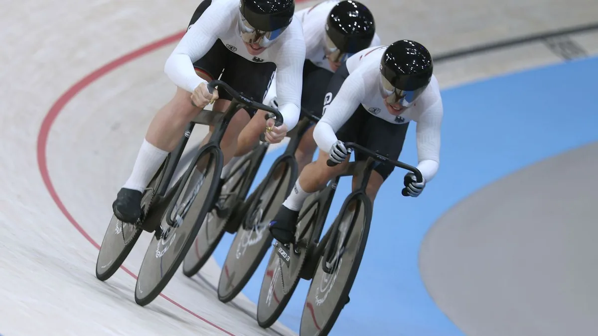 Titelkämpfe in Shanghai: Erste WM-Medaille seit 2023: Teamsprint-Trio holt Bronze