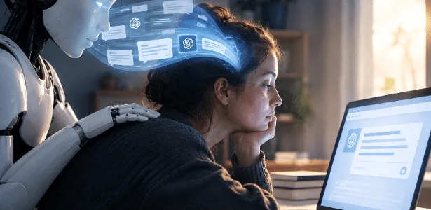 Os estudos que mostram que IA já causa "rendição cognitiva" em humanos