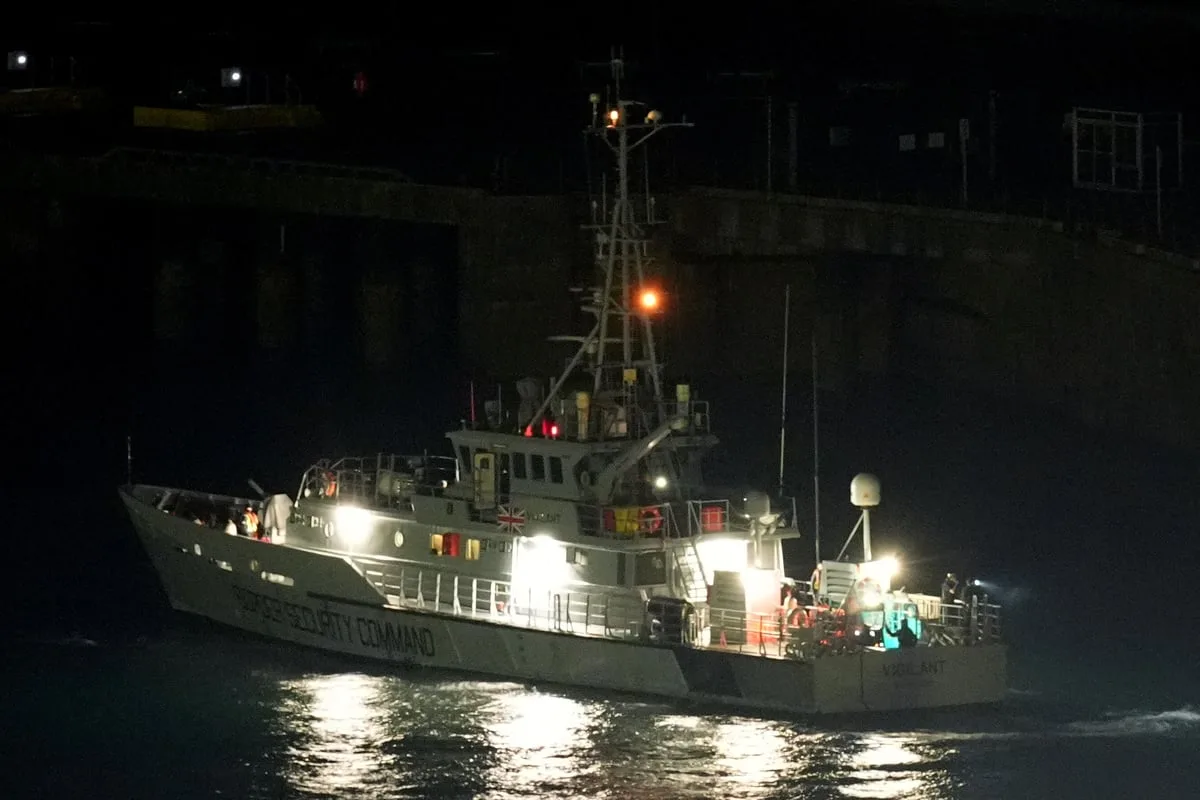 Failure to stop two migrant boats in two days ‘not acceptable’ – Home Secretary
