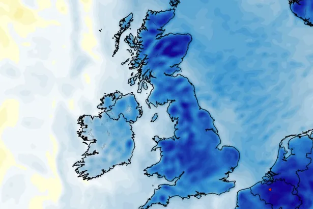 UK weather maps show 1C chill with every single county to plunge lower than 10C