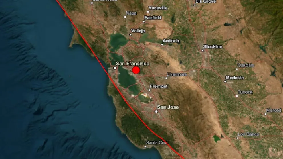 Sismo de magnitud 3.8 sacudió el Área de la Bahía de San Francisco