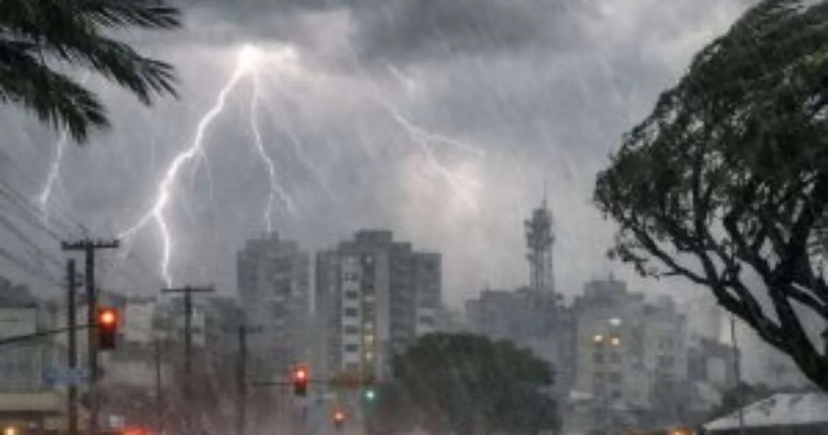 Inmet emite alerta severo de tempestade em alguns estados; há risco de tornados