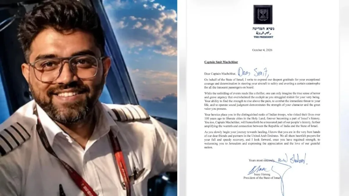 Your courage boosts India-Israel ties, Israel President writes to Flydubai hero Smit