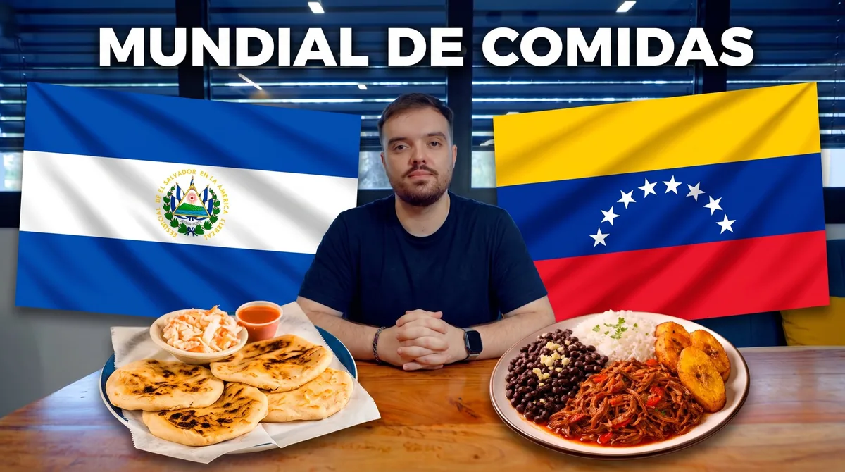 Las pupusas salen a defender a El Salvador en el duelo viral que armó Ibai Llanos