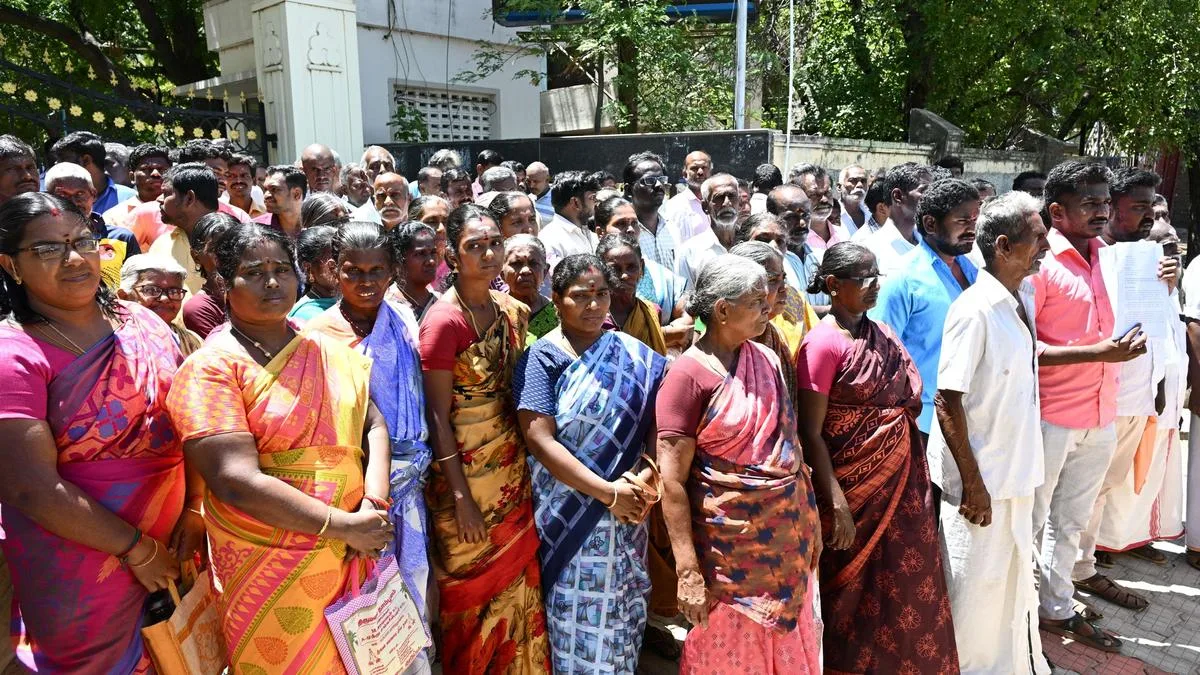 Individual accused of altering irrigation tank shutter to ensure flow of more water to lands of particular group of farmers
