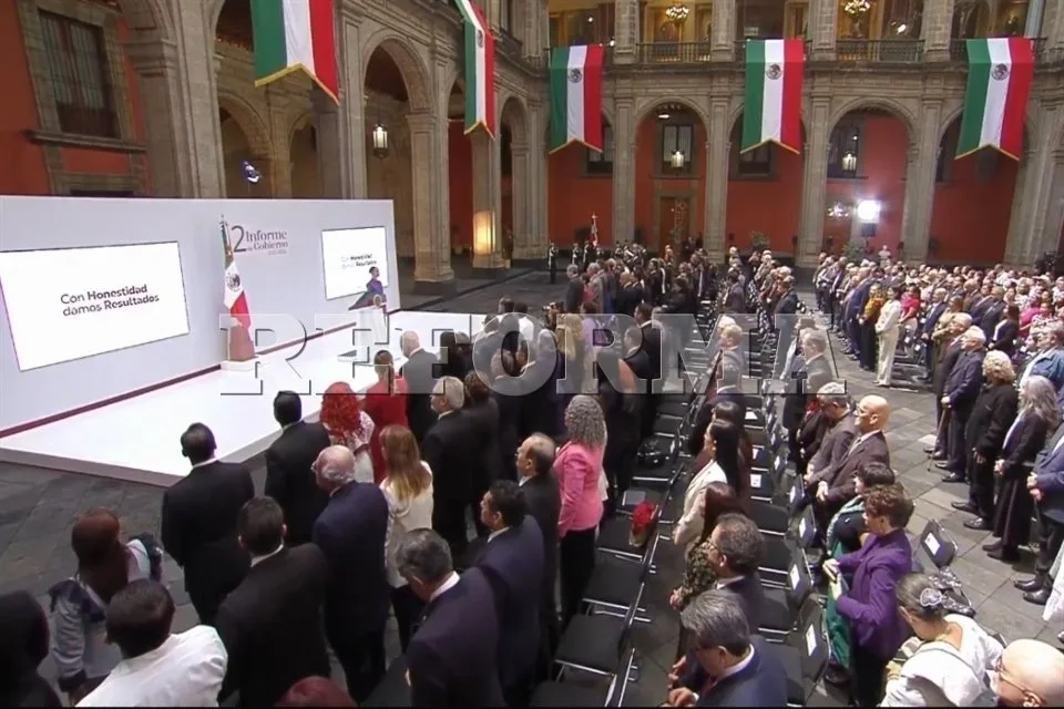 Rinde Sheinbaum Segundo Informe de Gobierno