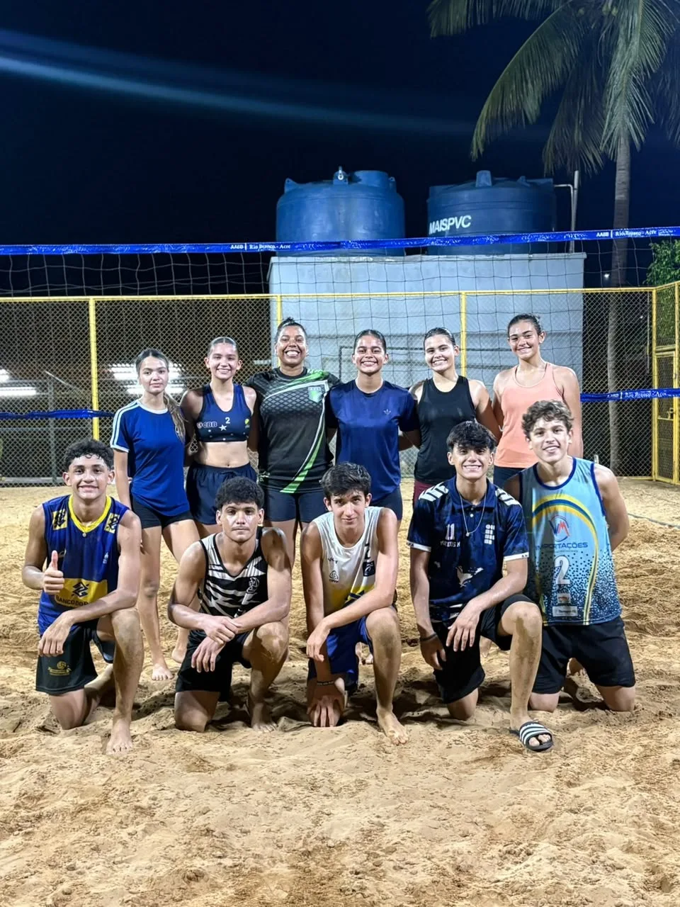 Seleção acreana sub-17 de vôlei de praia inicia treinos em Rio Branco com 10 atletas