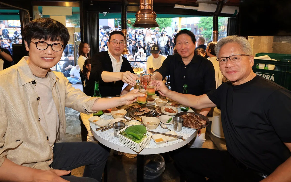 Nvidia CEO Jensen Huang eats dinner with someone ‘and their stock price doubles the next day’