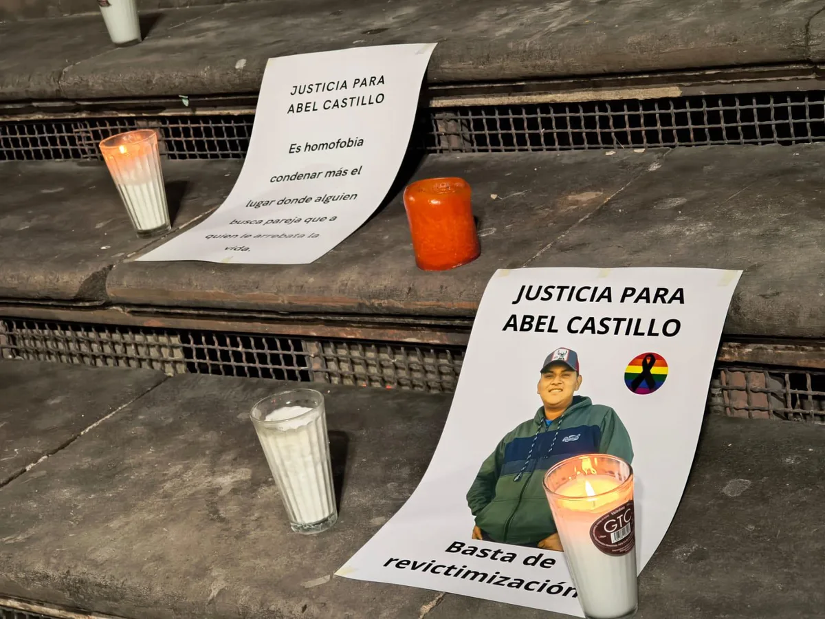 ‘Justicia para Abel’: colectivos realizan velada en Saltillo y exigen investigación sin revictimización