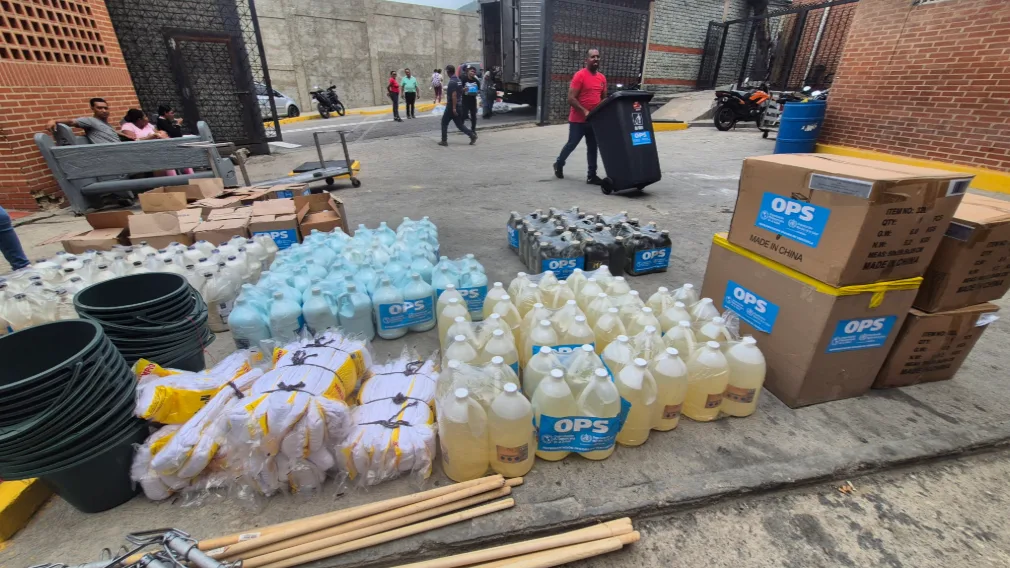 OPS donó insumos en centros de salud de La Guaira y Miranda