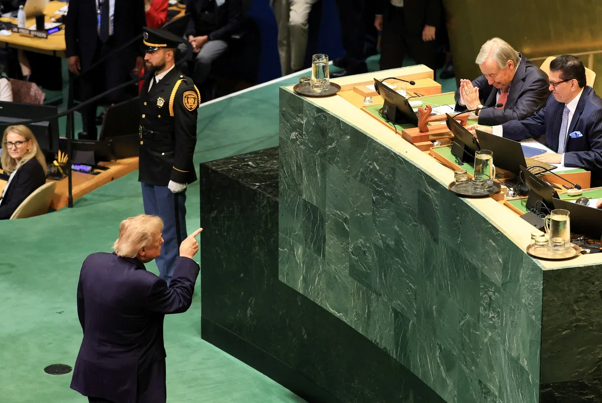 Trump amenaza con aniquilar Irán en un discurso en la Asamblea General de la ONU con tintes electorales