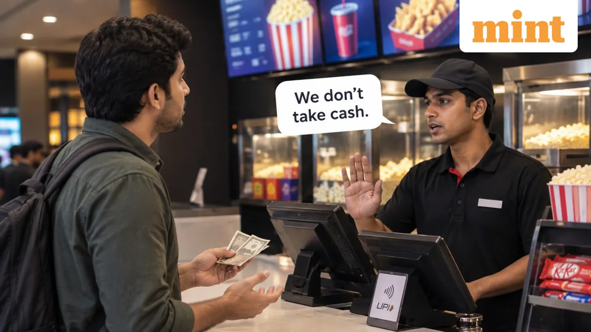 No cash accepted! PVR INOX insists on UPI payment only; customer sends legal notice — here's what the rules say