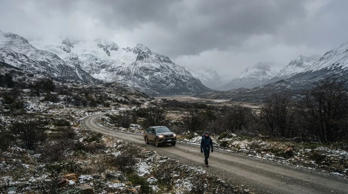 Clima en Tierra del Fuego hoy jueves 27 de agosto: cielo cubierto y frío intenso