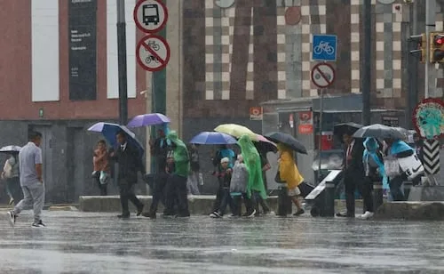 Activan alerta amarilla por lluvias fuertes en 5 alcaldías de CDMX; se espera caída de granizo