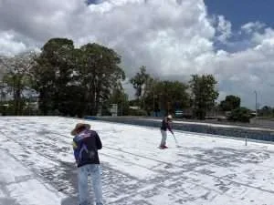 Impermeabilizan techo del hospital Luis Razetti de Tucupita