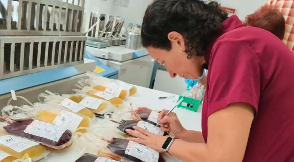Hospital Domingo Luciani reforzó reserva de plasma con jornada de donación de sangre