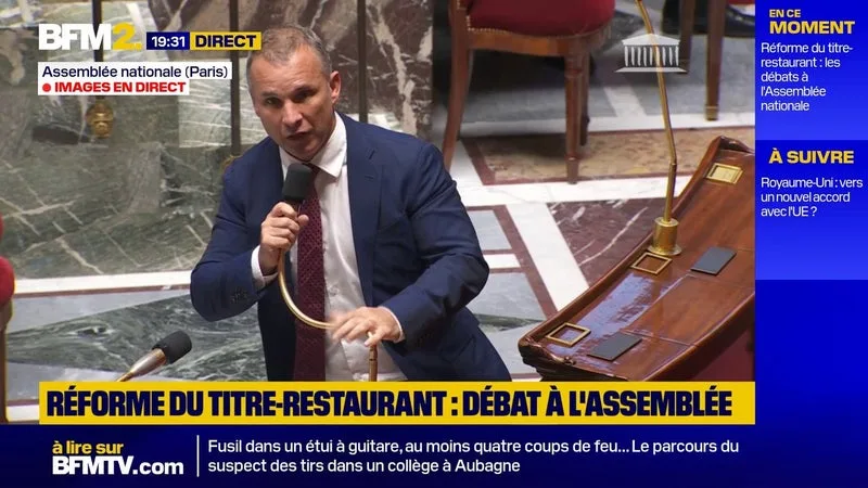 L'Assemblée adopte, en première lecture, la proposition de loi visant à rééquilibrer le fonctionnement du titre-restaurant