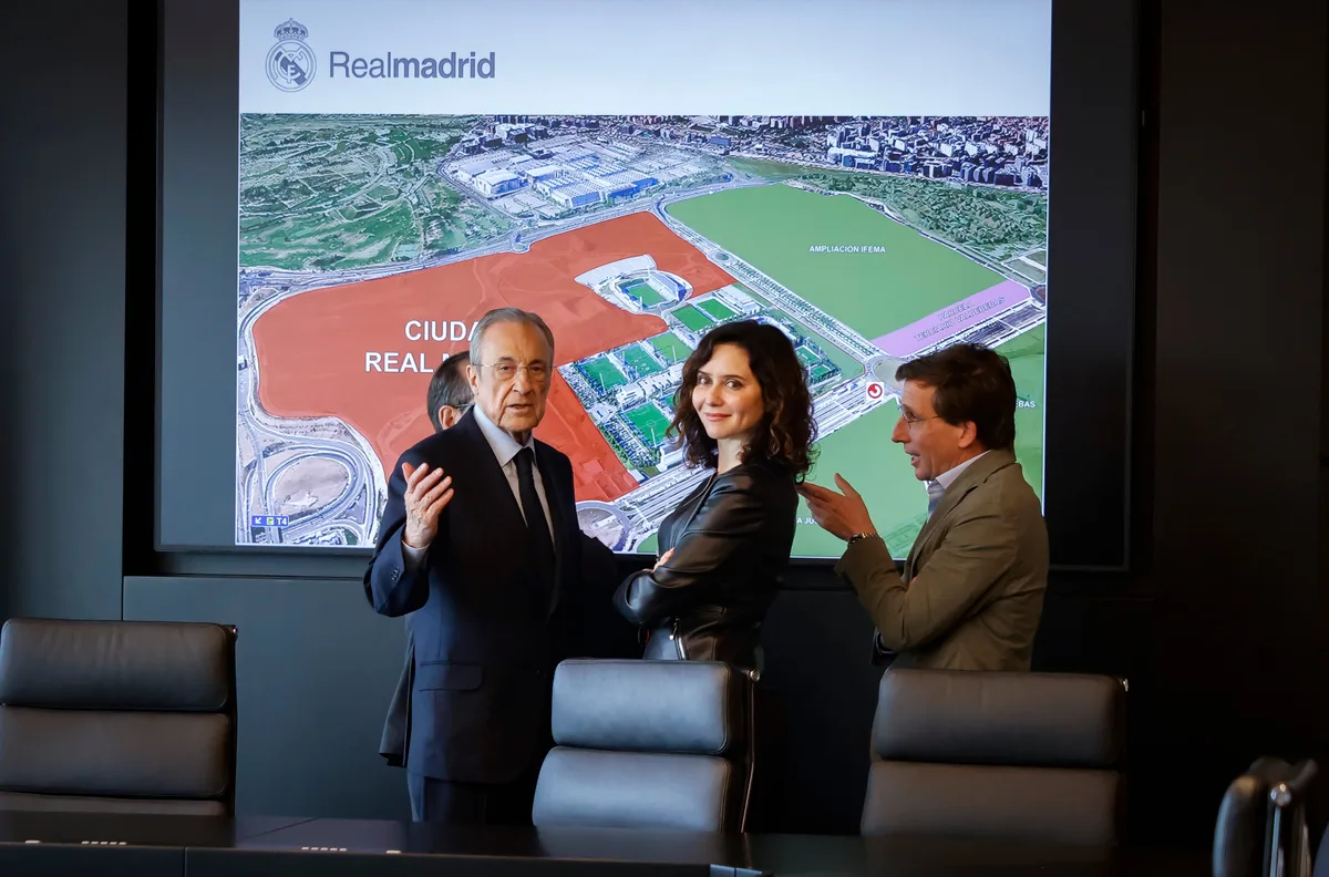 La ciudad deportiva del Real Madrid necesitará 1.235 millones para levantar oficinas, hotel, hospital privado y residencias