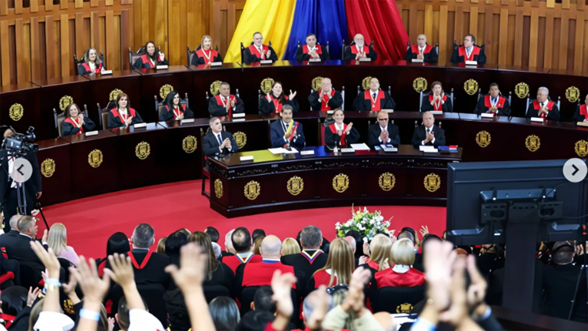 La oposición venezolana destacó la reforma de la ley judicial como “un paso más” hacia un Tribunal Supremo de Justicia “independiente”