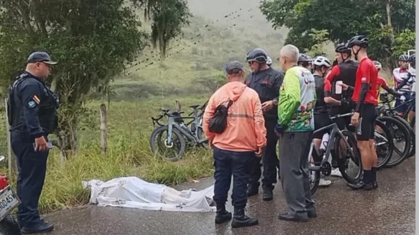 Tragedia en Táchira: la repentina muerte de un ciclista en pleno recorrido de Ureña a Lobatera