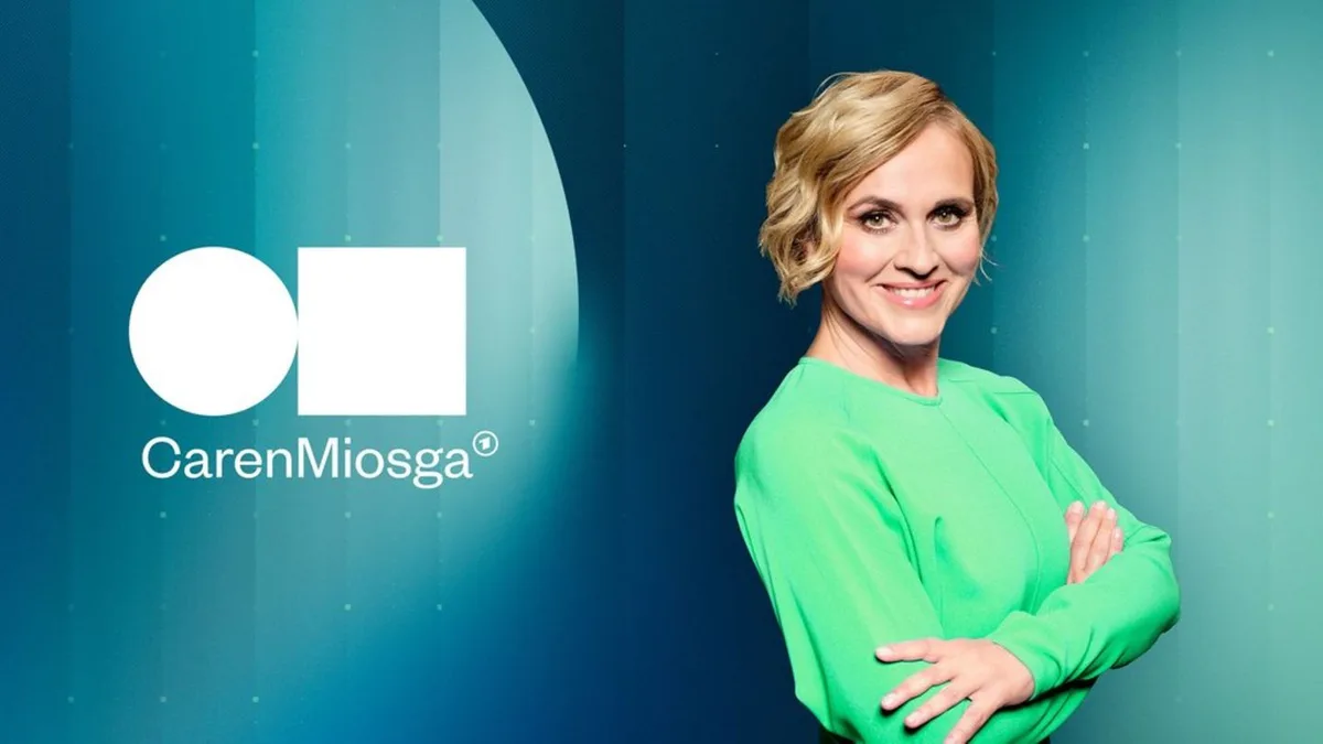 ARD-Talkshow „Caren Miosga“ am 23. August: Thema und Gäste der neuen Ausgabe am Sonntag