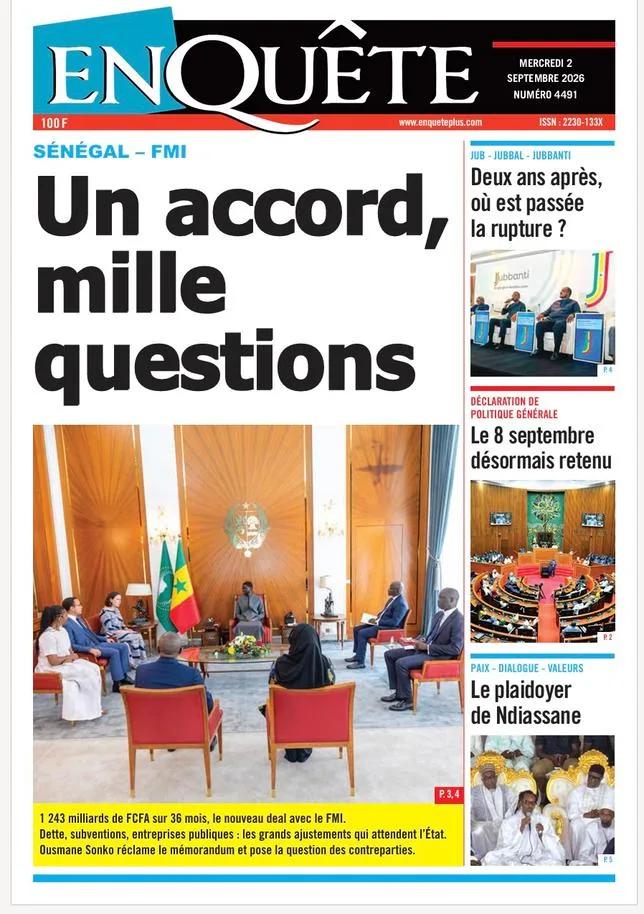 Entre le FMI et le Sénégal, “un accord, mille questions”