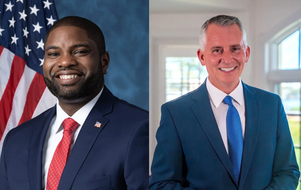 Donalds, el candidato republicano respaldado por Trump, aspira a convertirse en el primer gobernador negro de Florida