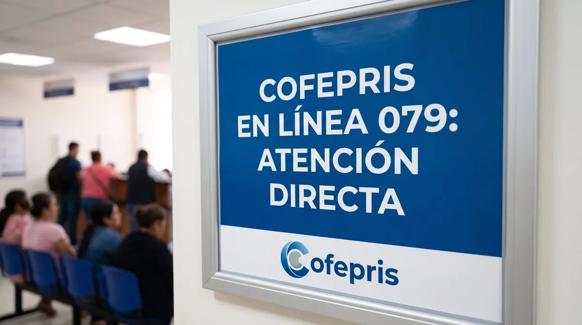 Cofepris incorpora sus servicios a la línea 079: así funcionará la atención