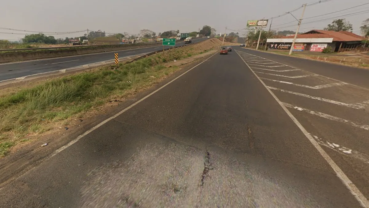 Pedestre morre após ser atropelado por caminhonete na BR-153 em Bady Bassitt
