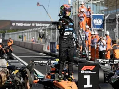 Norris edges Antonelli to secure pole position in 1st Spanish GP in Madrid in 45 years