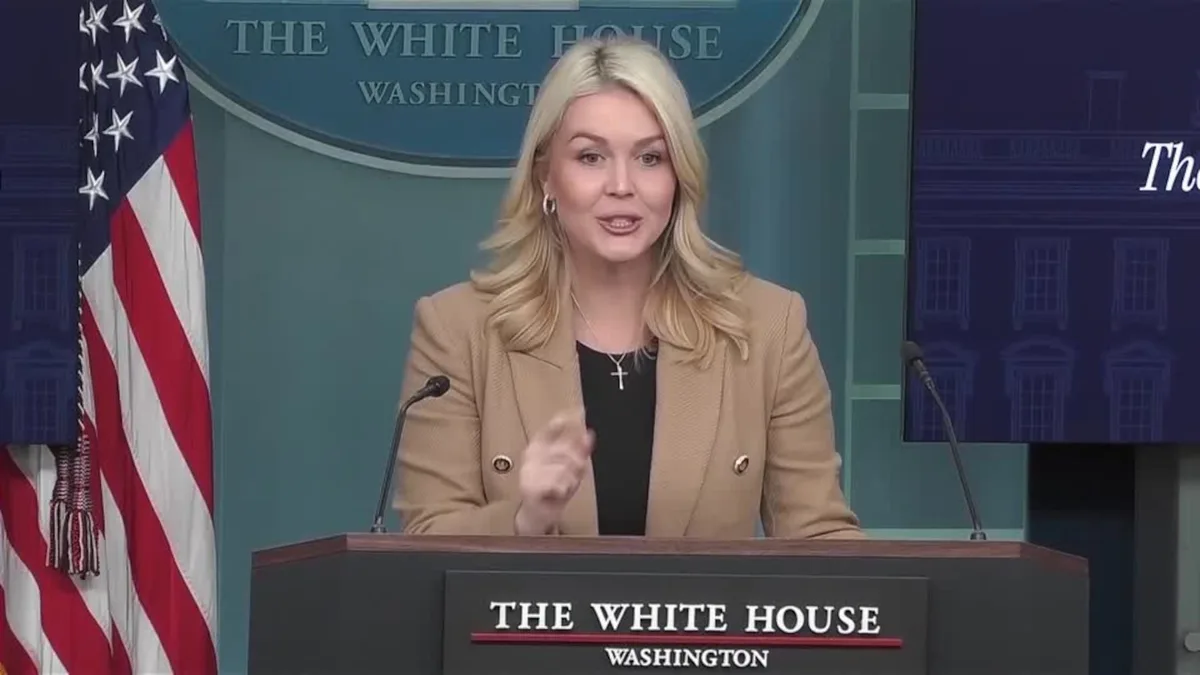 A look back at Karoline Leavitt's exchanges with the media