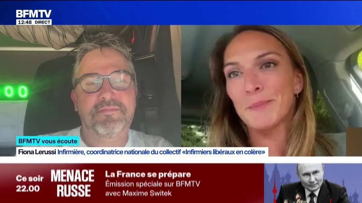 Carburants: "Il faut un accès prioritaire pour le personnel soignant", réclame Fiona Lerussi, coordinatrice nationale du collectif "Infirmiers libéraux en colère"