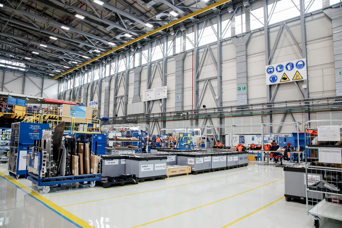 La plantilla de Airbus España, convocada a una huelga indefinida a partir de este martes