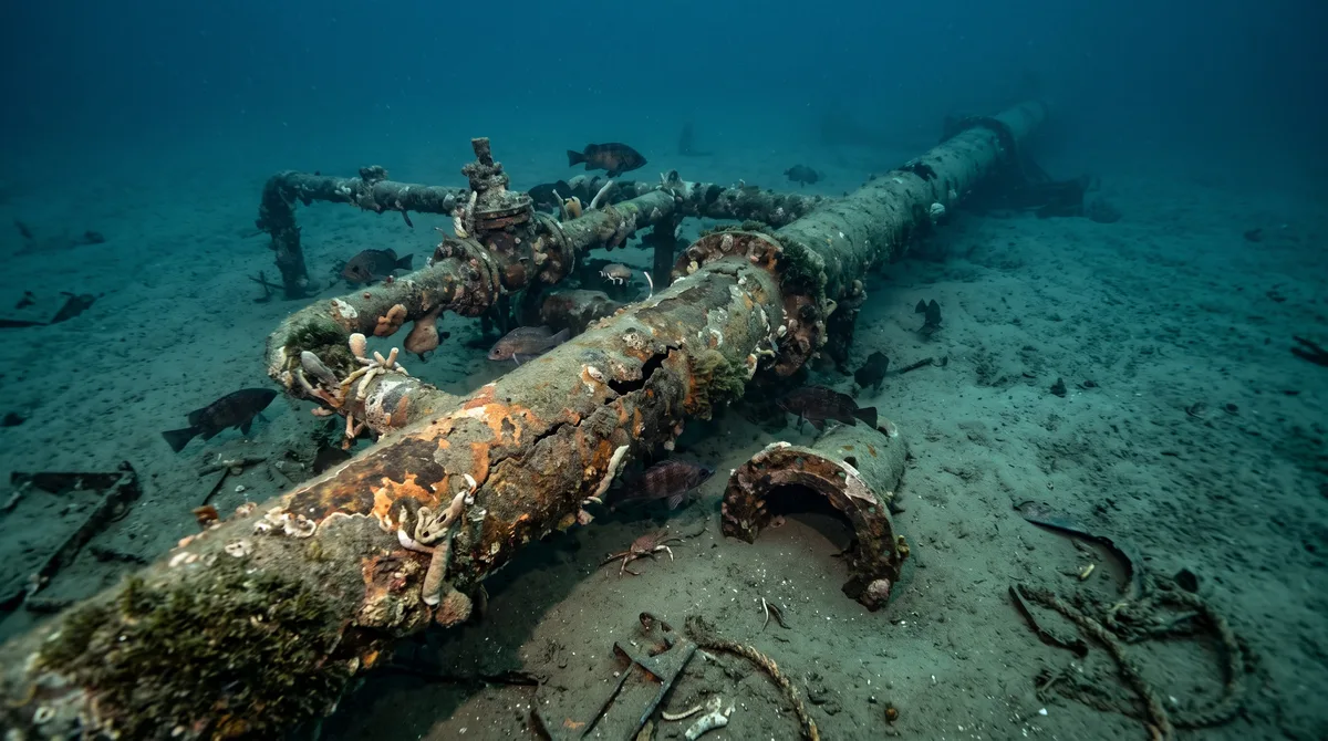 Tubulações de petróleo e gás abandonadas continuam despejando toneladas de microplásticos no oceano todos os anos