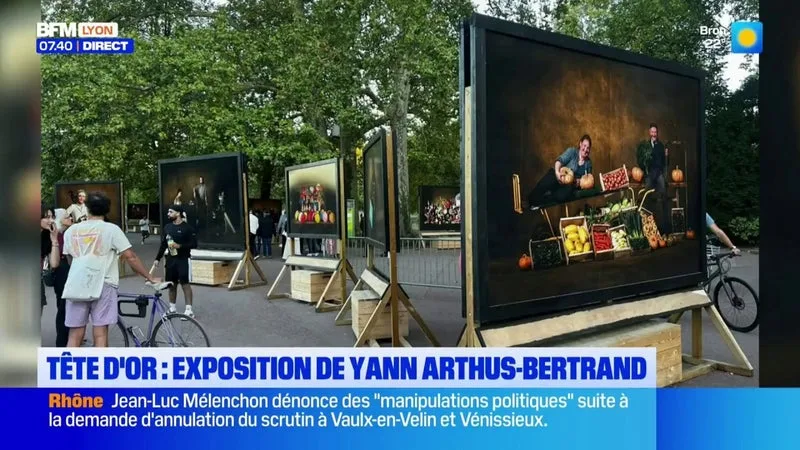 Découvrez l'exposition de Yann Arthus-Bertrand au parc de la Tête d'Or