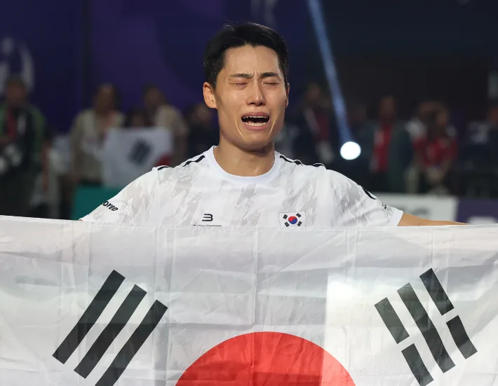 대기업 사표, 생업도 포기했다…'최초 金' 역사 쓴 27살 청년