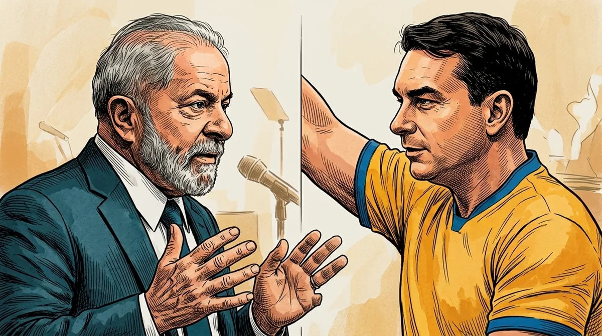 Crusoé: AtlasIntel aponta Flávio com 52,8% dos votos válidos contra Lula