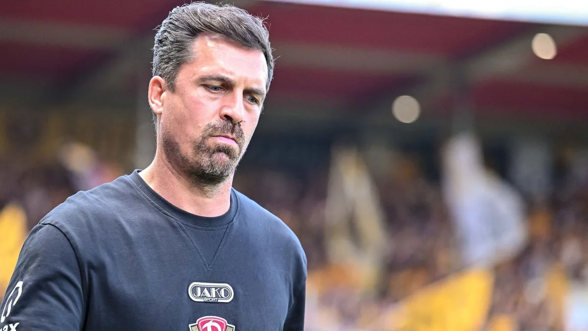 2. Fußball-Bundesliga: No-Go Handy-Klingeln: Dynamo-Trainer Stamm wird deutlich