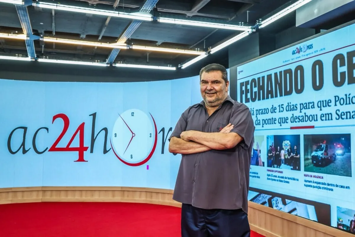 Da garagem à modernidade: ac24horas abre nova sede com estúdio moderno e telão de 34 m²