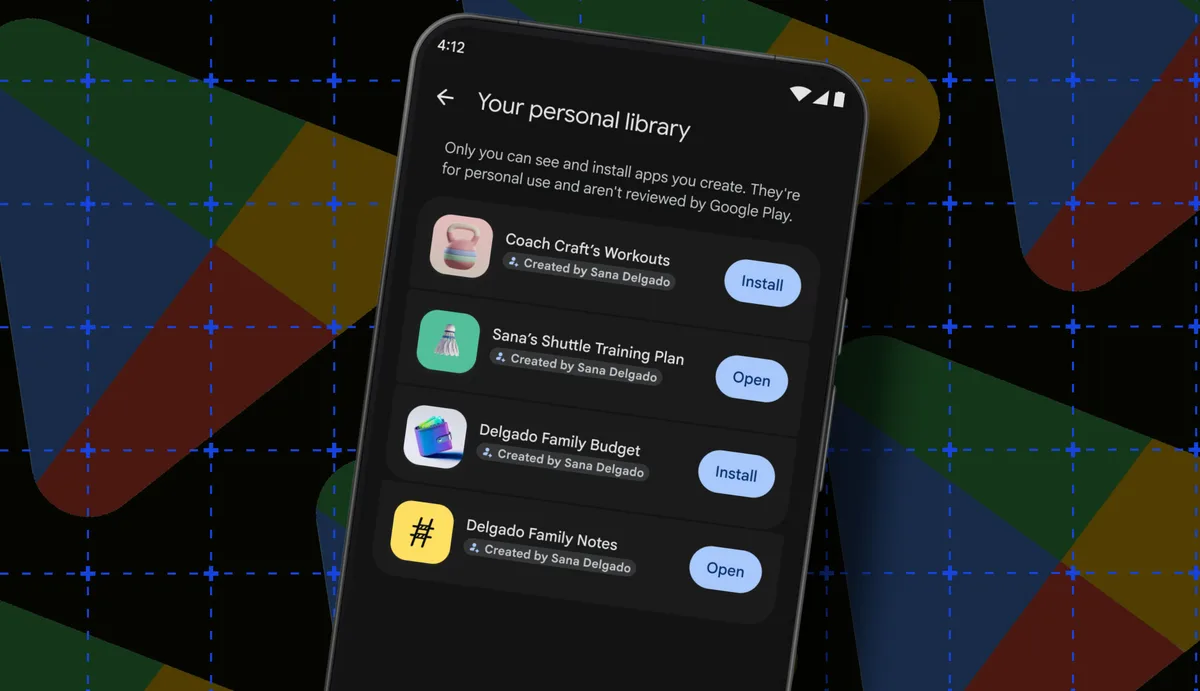 Google lets you make personal Android apps for free now – with just prompts