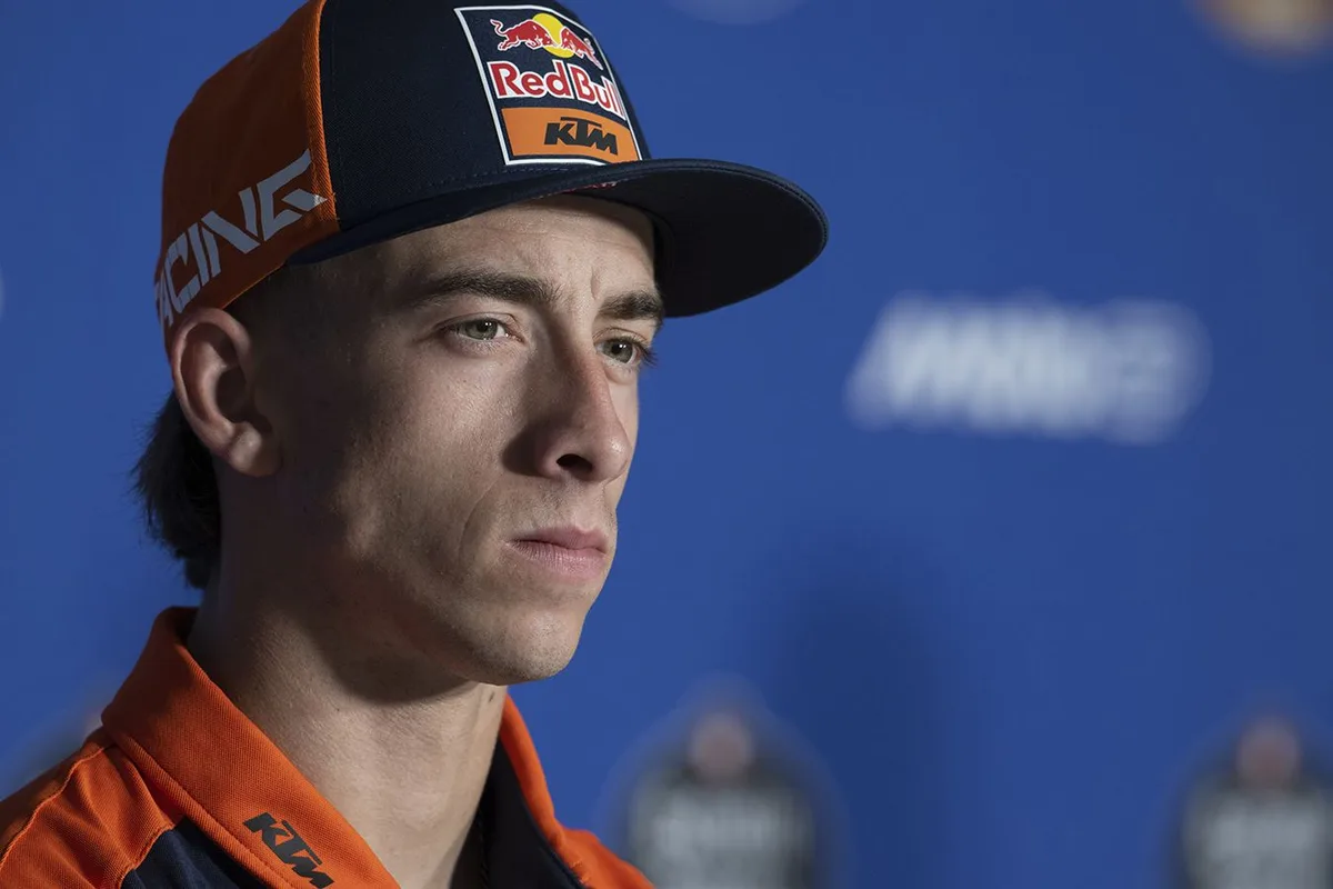 Акоста — о падении во время спринта MotoGP в Австрии: я отвлёкся, это полностью моя вина