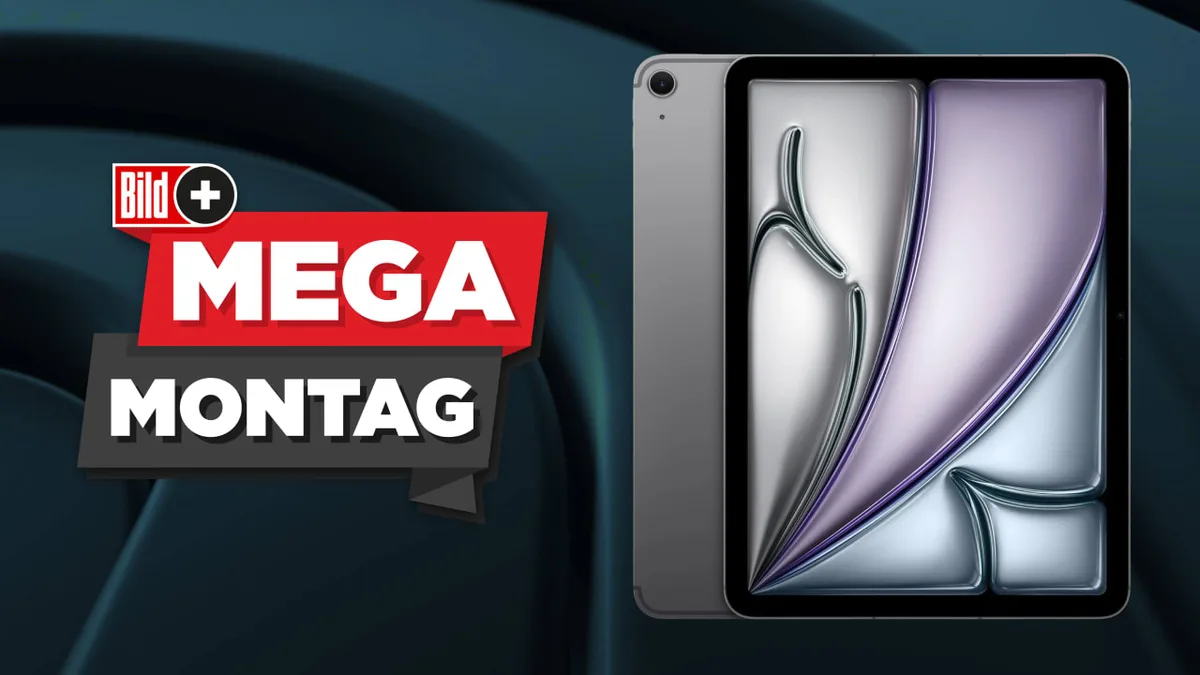 MEGA MONTAG bei BILDplus - Klein, leicht und vielseitig: Apple iPad Air gewinnen!