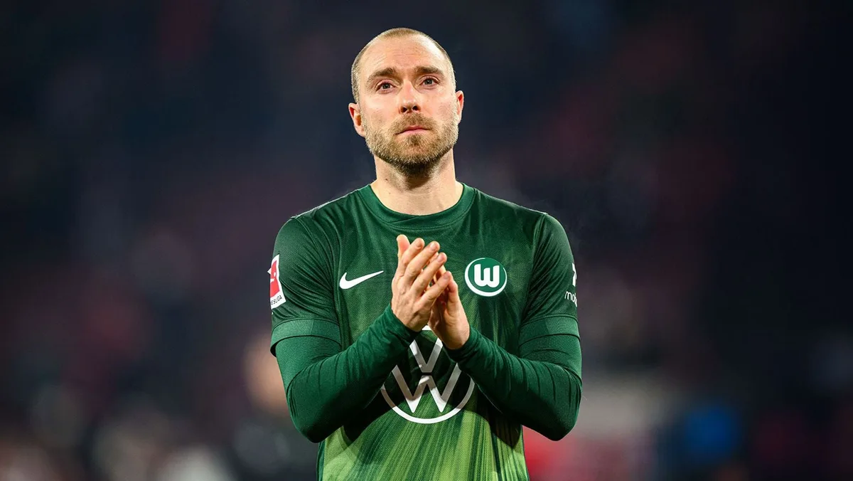 Christian Eriksen se despide del Wolfsburg tras desplomarse en partido: ‘Es importante estar con mi familia’