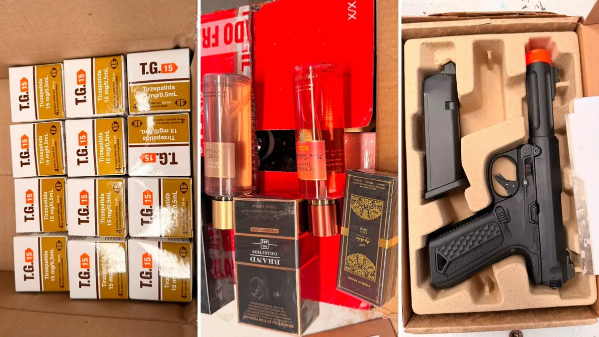 Oito pessoas são presas em operação contra venda ilegal de canetas emagrecedoras, cosméticos e até armas falsas no ES