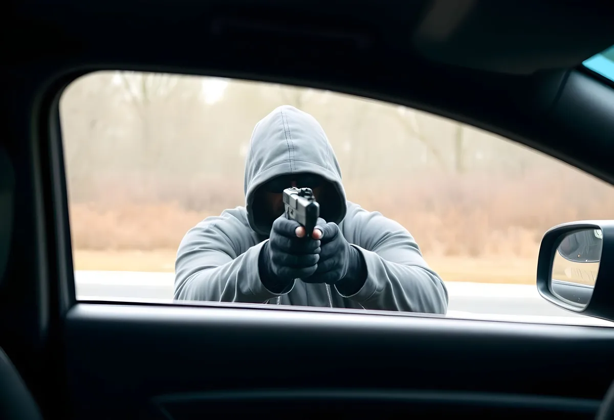 Brazen or desperate? 23-year-old arrested after allegedly trying to hijack two cars minutes apart