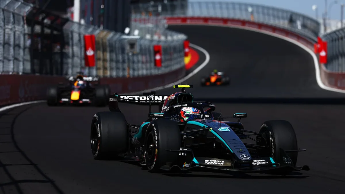 Antonelli wins 1st Formula 1 race in Madrid in 45 years after unlucky break for pole-sitter Norris
