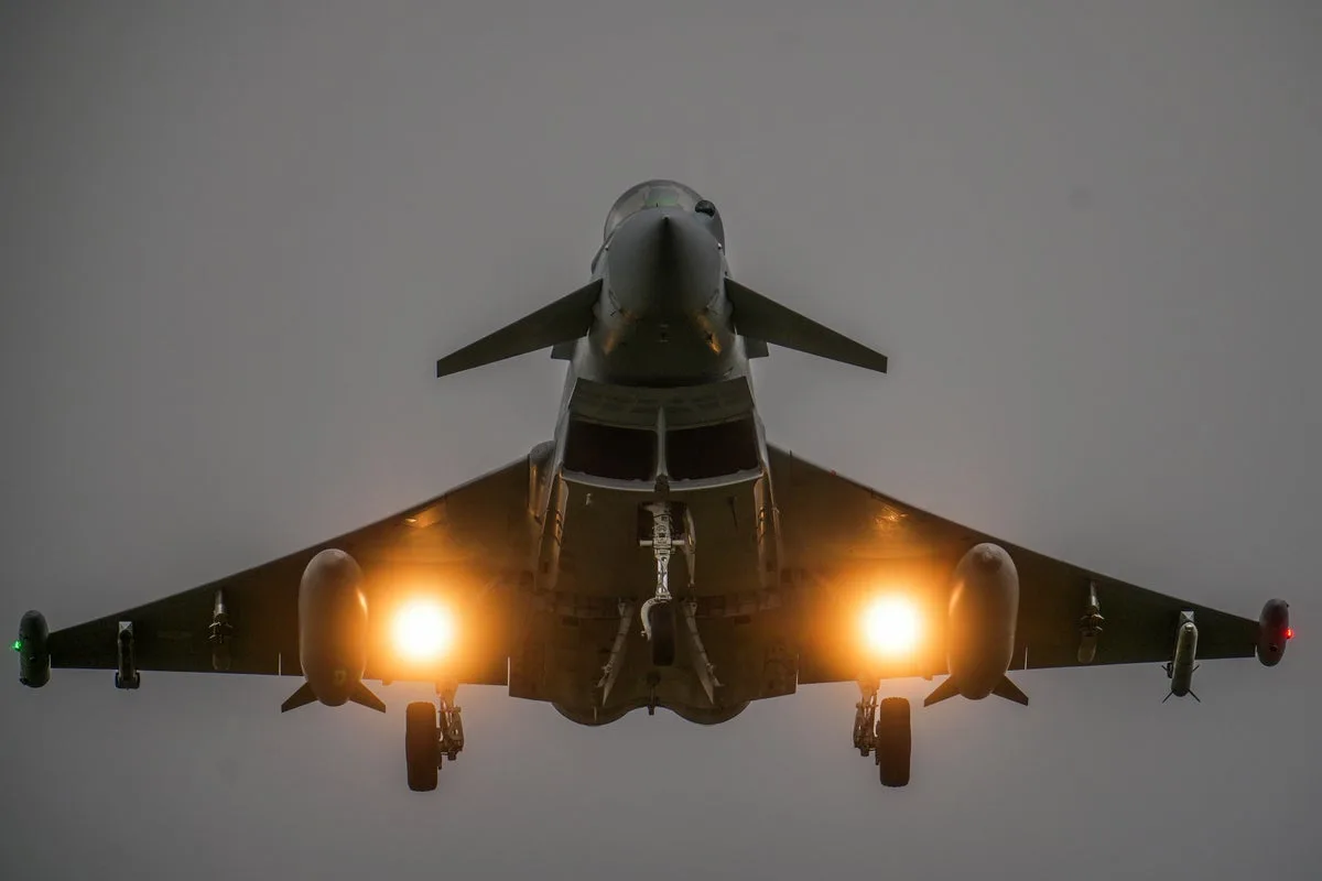 RAF jets report ‘unidentified drones over UK’