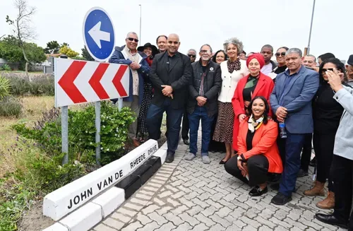 Kuils River street renamed in honour of community leader John Van de Rheede