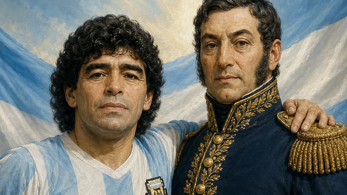 La historia del antepasado de Diego Maradona que luchó junto a José de San Martín por la independencia de la Argentina