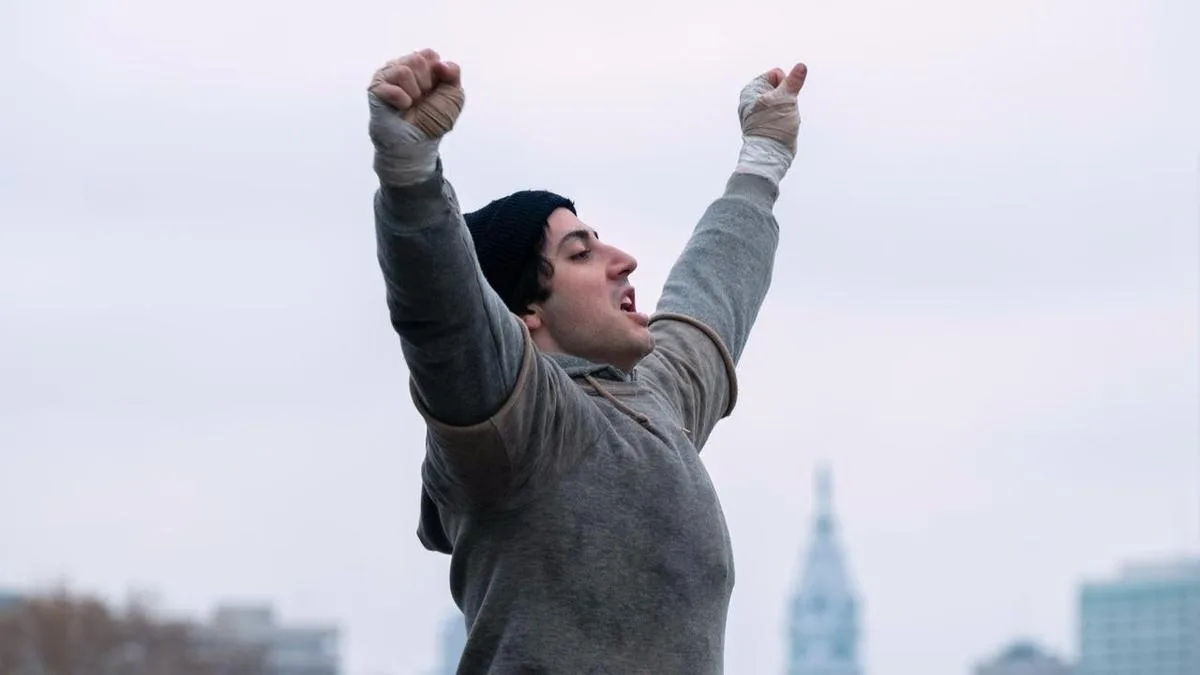 Sylvester Stallone's life is the Rocky Balboa story